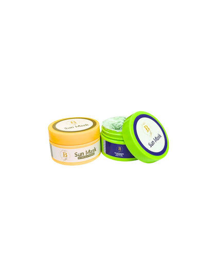 BLUE SUN FACE MASK